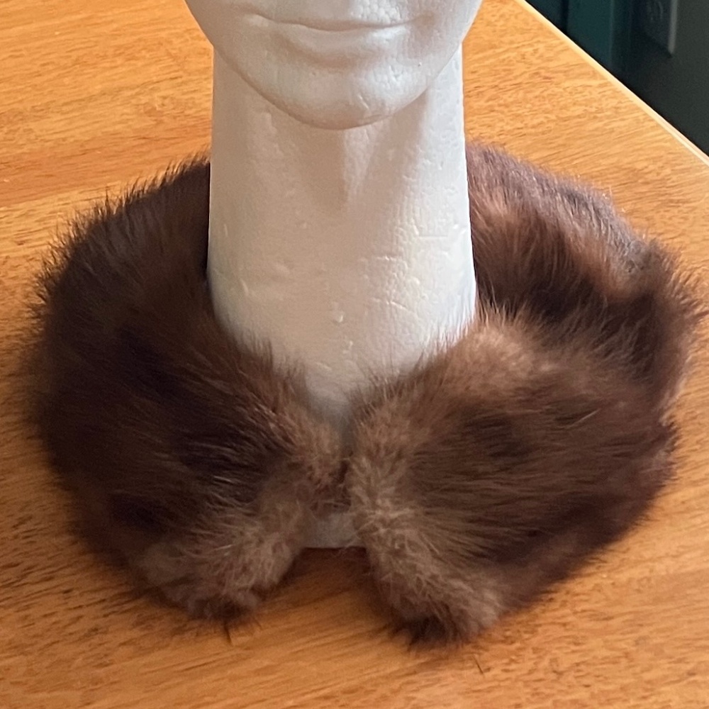 Vintage Fur Collar Fur Neck Wrap